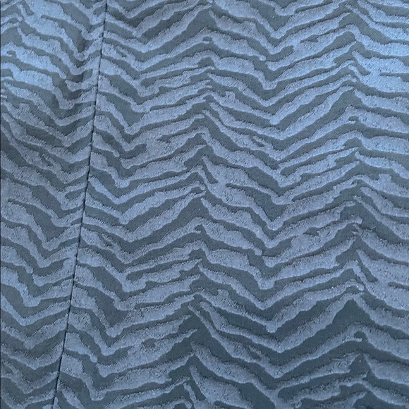 Lafayette 148 Petite Zebra Print Blazer Black/Blue Jacquard Silk Blend Size 12 - Picture 14 of 14